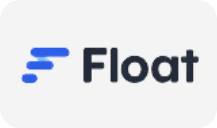 Logo for Float, representing the integration with ONwork for scheduling and resource management.